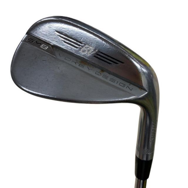 【中古】 タイトリスト VOKEY SPIN MILLED SM8 ツアークロム 50°/12°F ウェッジ WG Dynamic Gold (フレックスX) メンズ 男性用 右利き 右用 Cランク ゴルフクラブ
