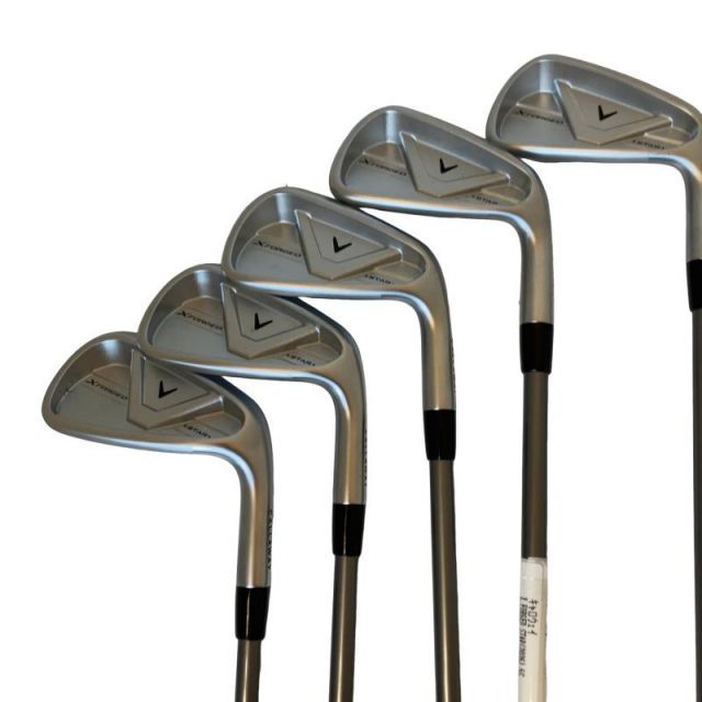 【中古】 キャロウェイ X FORGED STAR(2026) 5S アイアンセット IR 純正特注シャフト (フレックスR) メンズ 男性用 右利き 右用 Cランク ゴルフクラブ 65,026円