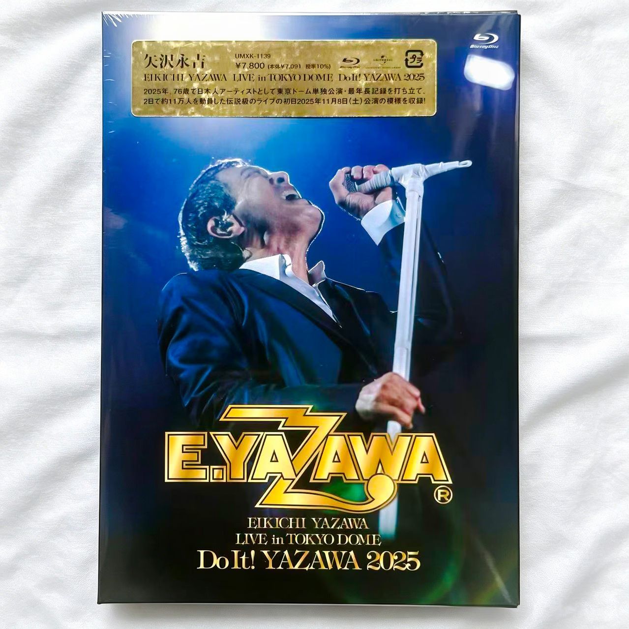 【未開封】EIKICHI YAZAWA LIVE in TOKYO DOME「Do It！YAZAWA 2025」DVD/Blu-ray thumbnail 3