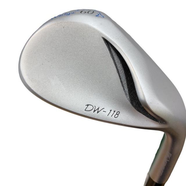【中古】 キャスコ Dolphin Wedge DW-118 シルバー 60° ウェッジ WG NS PRO 950GH (フレックスS) メンズ 男性用 右利き 右用 Cランク ゴルフクラブ