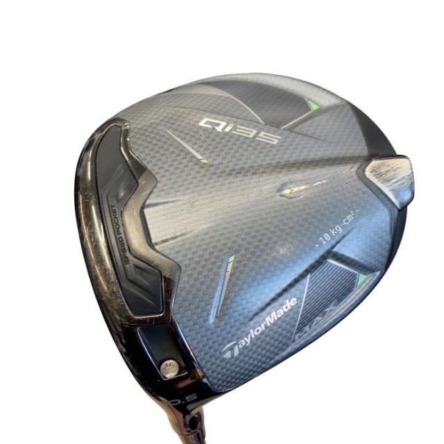 【中古】 テーラーメイド Qi35 10.5° レフティ ドライバー DR 純正特注シャフト (フレックスS) メンズ 男性用 左利き レフティ 左用 Cランク ゴルフクラブ