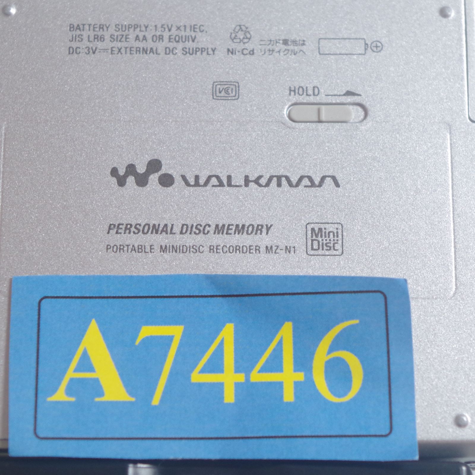 A7446 SONY MZ-N1 Net MDウォークマン - メルカリ