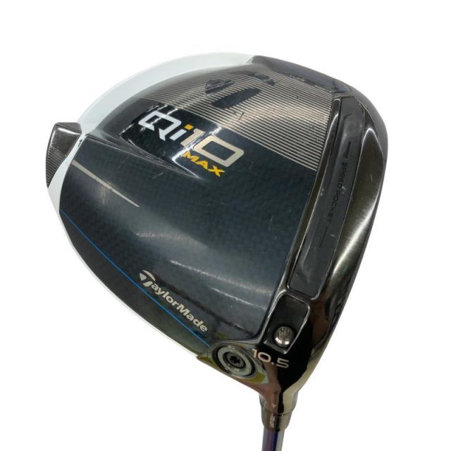 【中古】 テーラーメイド Qi10 MAX LITE 10.5° ドライバー DR SPEEDER NX BLUE for TM (フレックスR) メンズ 男性用 右利き 右用 Cランク ゴルフクラブ