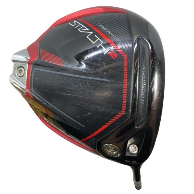 【中古】 テーラーメイド STEALTH2 HD 9° ドライバー DR TENSEI RED TM50(STEALTH DR) (フレックスS) メンズ 男性用 右利き 右用 Cランク ゴルフクラブ