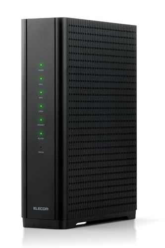 【新品】エレコム WiFiルーター 無線LAN WiFi7 5765+2882+688Mbps 有線10Gbps EasyMesh対応 AIセキュリティ F-Secure 搭載 WRC-W703-B