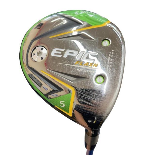 【中古】 キャロウェイ EPIC FLASH STAR 5W フェアウェイウッド FW Speeder EVOLUTION V FW 50 (フレックスS) メンズ 男性用 右利き 右用 Cランク ゴルフクラブ