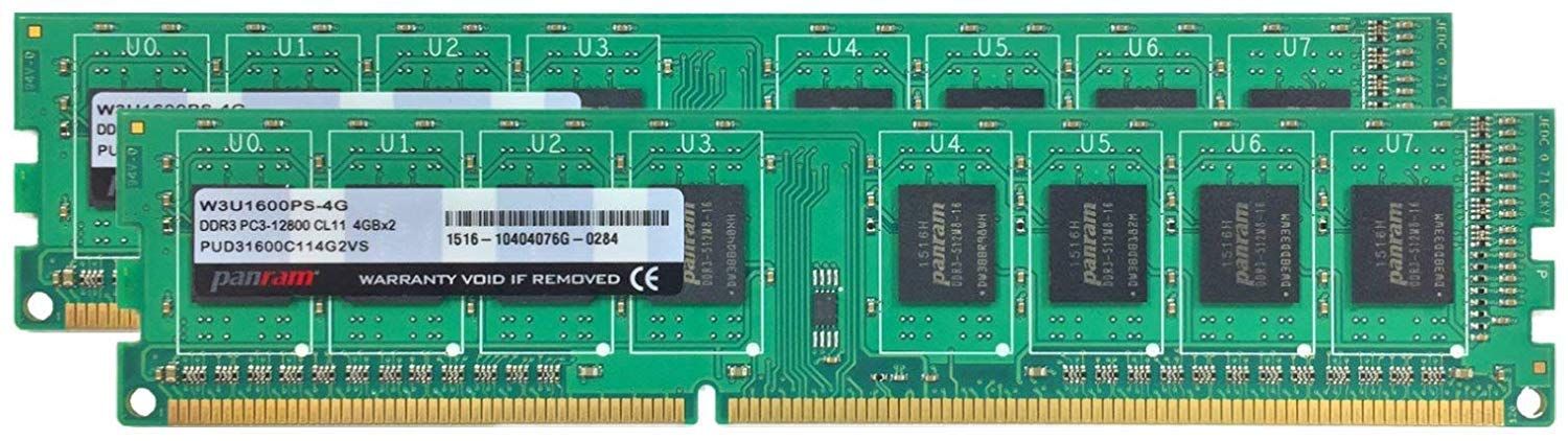 シー・エフ・デー販売 CFD販売 デスクトップPC用メモリ DDR3-1600 (PC3-12800) 8GB×2枚 (16GB) 相性保証 無期限保証 240pin Panram W3U1600PS-8G [単品] [8GBX2枚] [DDR3]