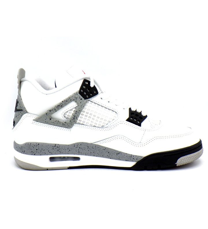 ナイキ NIKE 【 AIR JORDAN 4 RETRO WHITE CEMENT SUMMIT WHITE FIRE