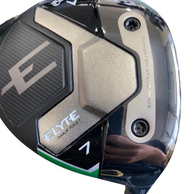 【中古】 キャロウェイ ELYTE MAX FAST 7W レディース フェアウェイウッド FW LIN-Q GREEN 40 for CW(ELYTE FW) (フレックスL) レディース 女性用 右利き 右用 Bランク ゴルフクラブ