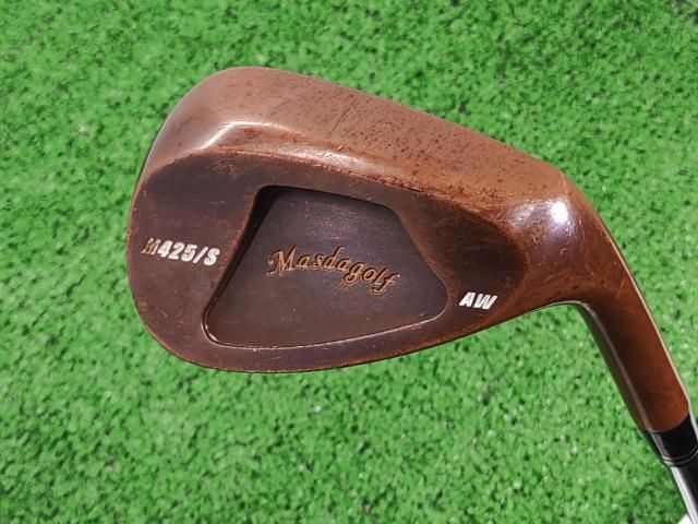 滝野■激安[279] ウェッジ マスダゴルフ STUDIO WEDGE M425 S 銅メッキ/Dynamic Gold/S200/52