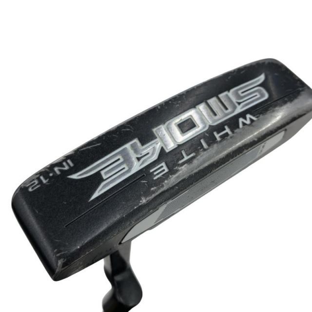 【中古】 テーラーメイド WHITE SMOKE IN-12(ブラック) 33インチ パター PT スチール (フレックスその他) メンズ 男性用 右利き 右用 Cランク ゴルフクラブ