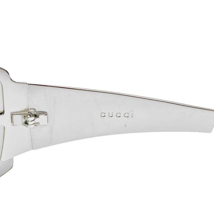 GUCCI グッチ Metallic Shield メタリック・シールド サングラス