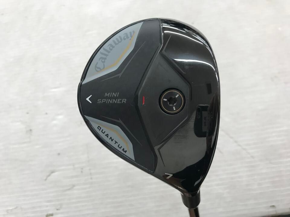 キャロウェイ　QUANTUM MINI SPINNER　21度　ツアーAD F-85　Xフレックス　フェアウェイウッド　中古【最短即日発送】