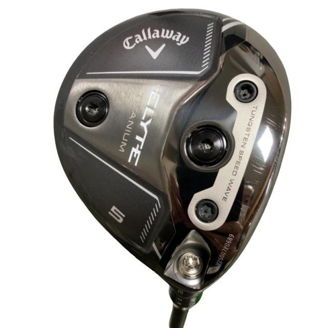 【中古】 キャロウェイ ELYTE TITANIUM 5W フェアウェイウッド FW 純正特注シャフト (フレックスX) メンズ 男性用 右利き 右用 Bランク ゴルフクラブ