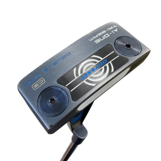 【中古】 オデッセイ Ai-ONE TRI-BEAM DOUBLE WIDE CS 34インチ パター PT STROKE LAB 90 スチール (フレックスその他) メンズ 男性用 右利き 右用 Cランク ゴルフクラブ
