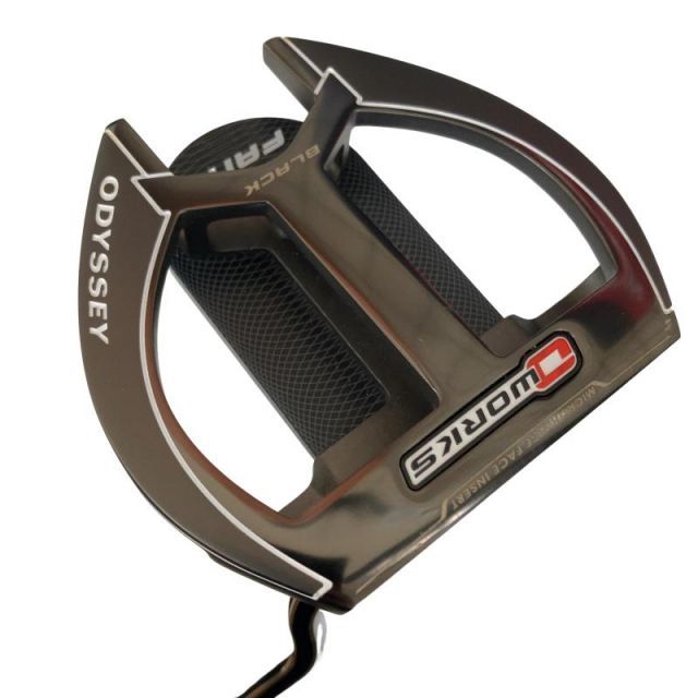 【中古】 オデッセイ O WORKS BLACK 2・BALL FANG 33インチ パター PT スチール (フレックスその他) メンズ 男性用 右利き 右用 Bランク ゴルフクラブ