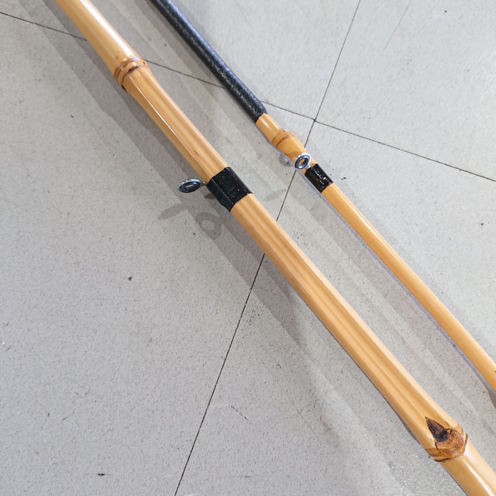 品名不明 竹竿 全長メジャー測定約315cm 【公式通販】