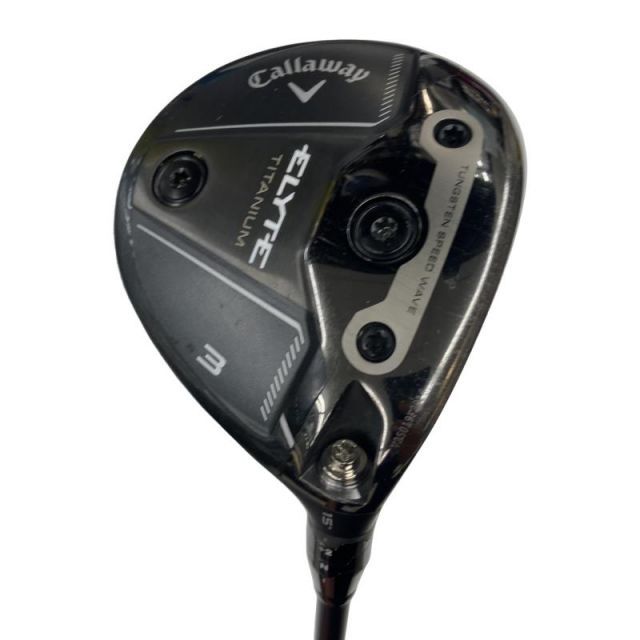 【中古】 キャロウェイ ELYTE TITANIUM 3W フェアウェイウッド FW リシャフト (フレックスその他) メンズ 男性用 右利き 右用 Cランク ゴルフクラブ