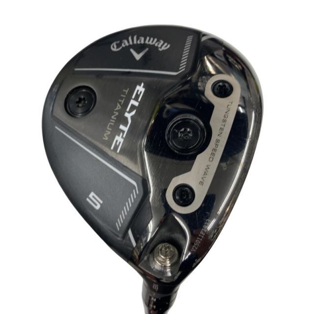 【中古】 キャロウェイ ELYTE TITANIUM 5W フェアウェイウッド FW リシャフト (フレックスその他) メンズ 男性用 右利き 右用 Cランク ゴルフクラブ