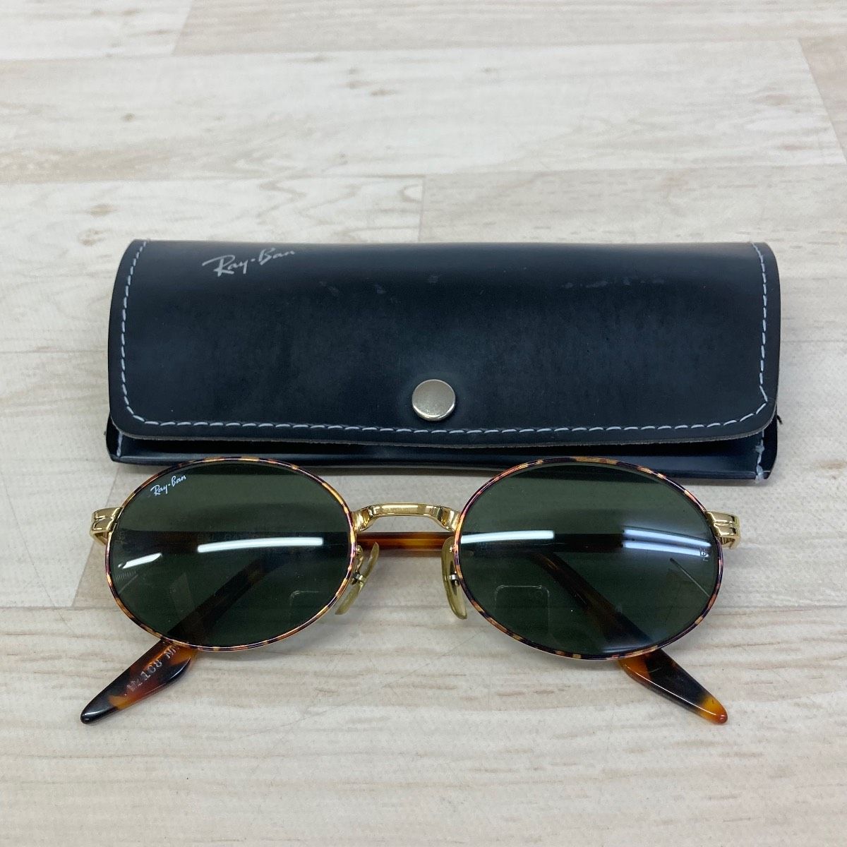 Ray-Ban/レイバン W2188 B&L製 サングラス オーバル ゴールドフレーム