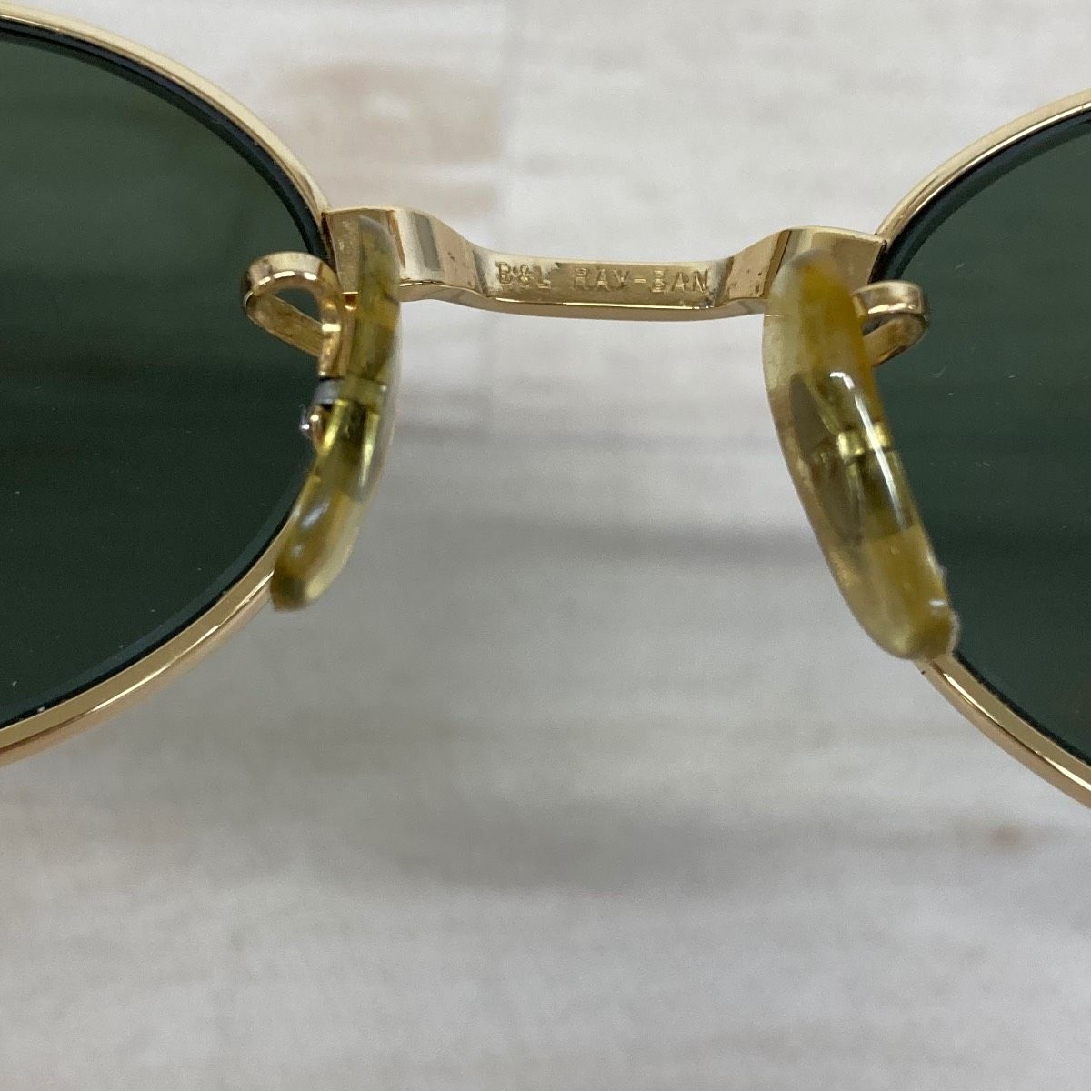 Ray-Ban/レイバン W2188 B&L製 サングラス オーバル ゴールドフレーム