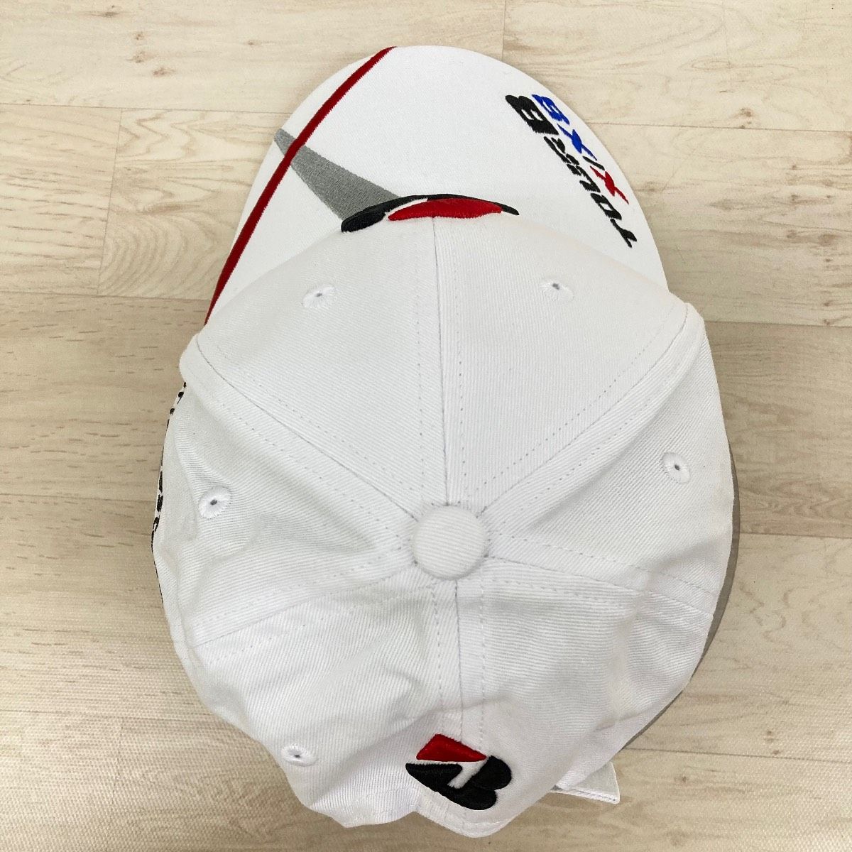 美品 BRIDGESTONE/ブリヂストン ゴルフキャップ ホワイト Bridgestone