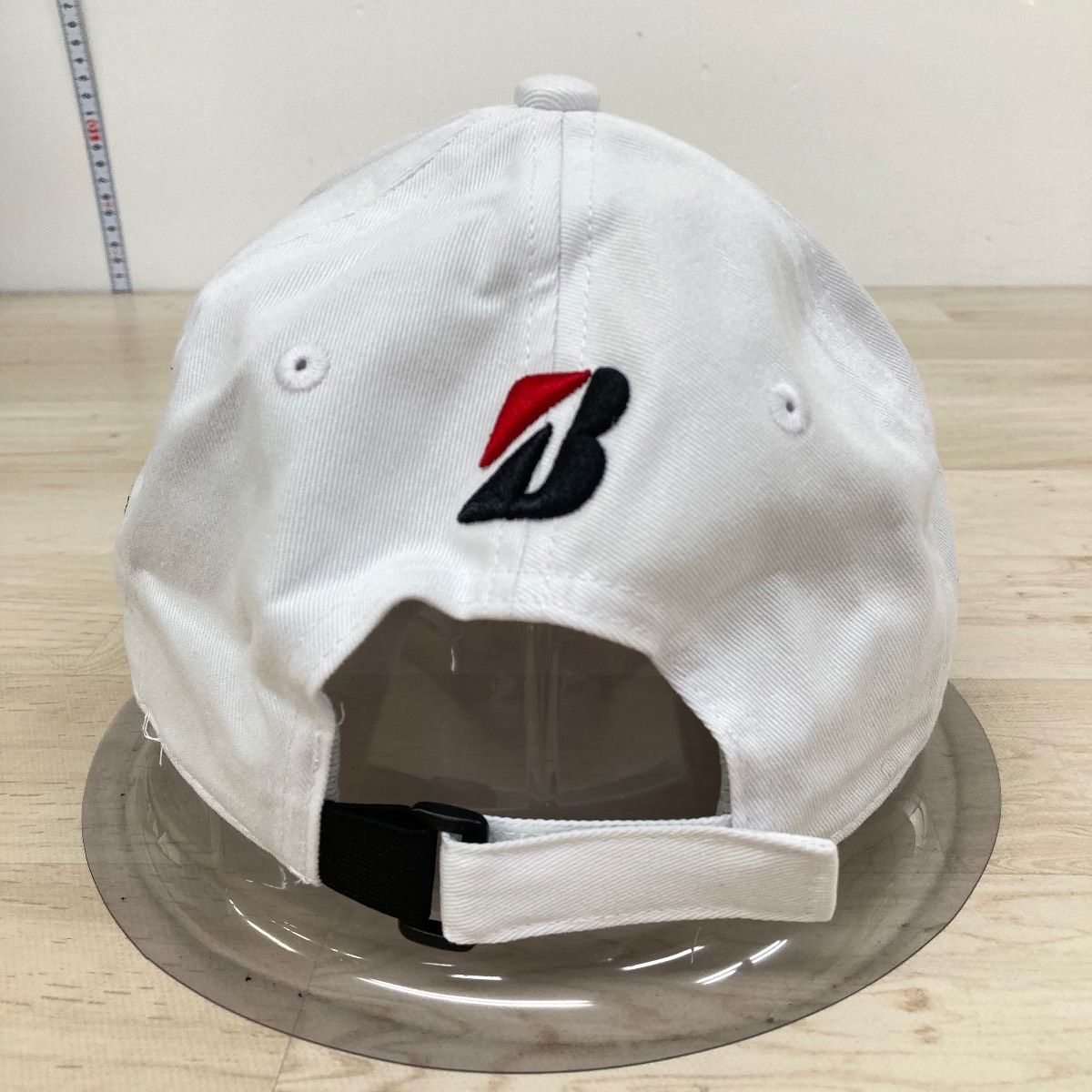美品 BRIDGESTONE/ブリヂストン ゴルフキャップ ホワイト Bridgestone
