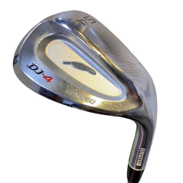 【中古】 フォーティーン DJ-4 54° ウェッジ WG DS-91w (フレックスその他) メンズ 男性用 右利き 右用 Cランク ゴルフクラブ