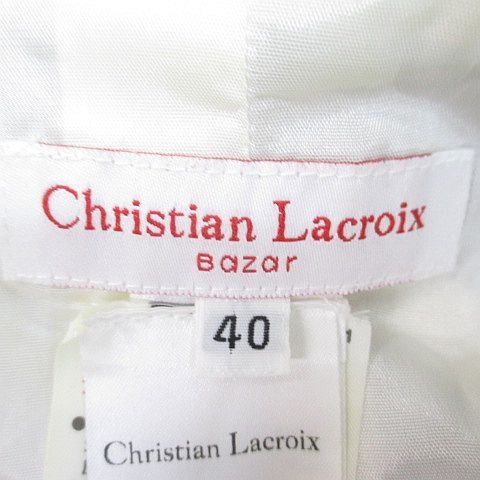 クリスチャンラクロワ CHRISTIAN LACROIX ジャケット 薄手 絹 シルク