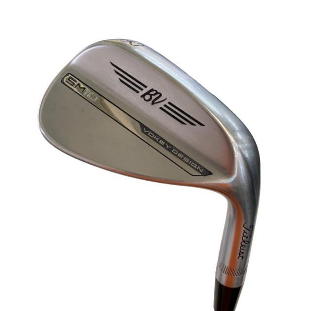 【中古】 タイトリスト VOKEY SPIN MILLED SM10 ツアークロム 52°/12°F ウェッジ WG BV 105 (フレックスその他) メンズ 男性用 右利き 右用 Cランク ゴルフクラブ