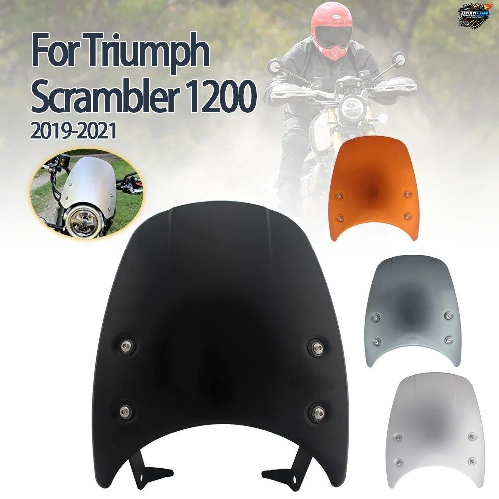 トライアンフ スピードツイン 1200 XE XC BE 2019-2021 1200XC 1200BE 1200XE 用モーターサイクルウインドシールド ヘッドライトウインドス