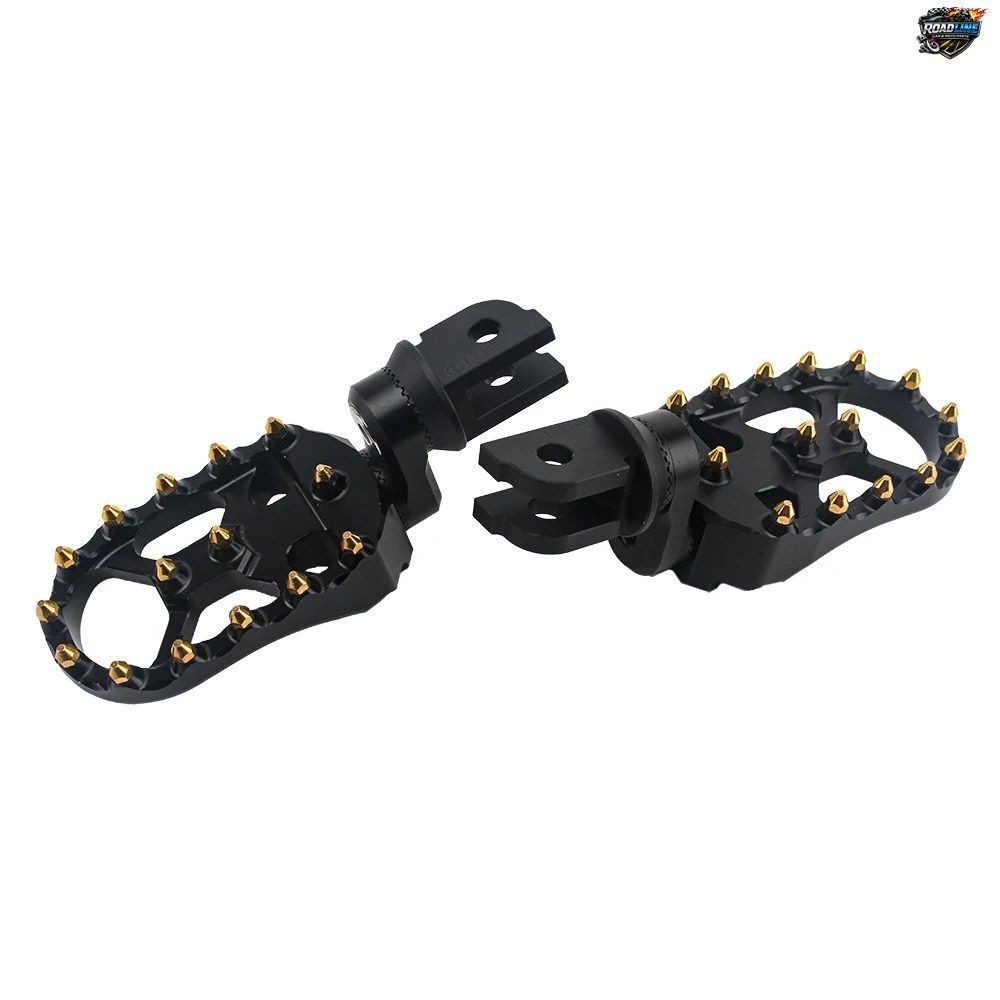 BMW R1250R R1250RS R 1250RS R 1250 R オートバイ用フロントフットペグペダル 360°回転調整可能フットペグ 滑り止めフットレスト