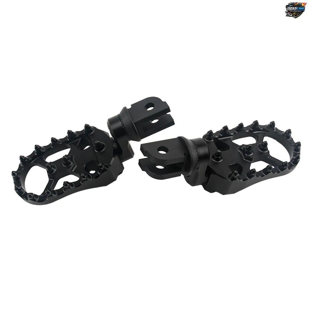 BMW R1250R R1250RS R 1250RS R 1250 R オートバイ用フロントフットペグペダル 360°回転調整可能フットペグ 滑り止めフットレスト