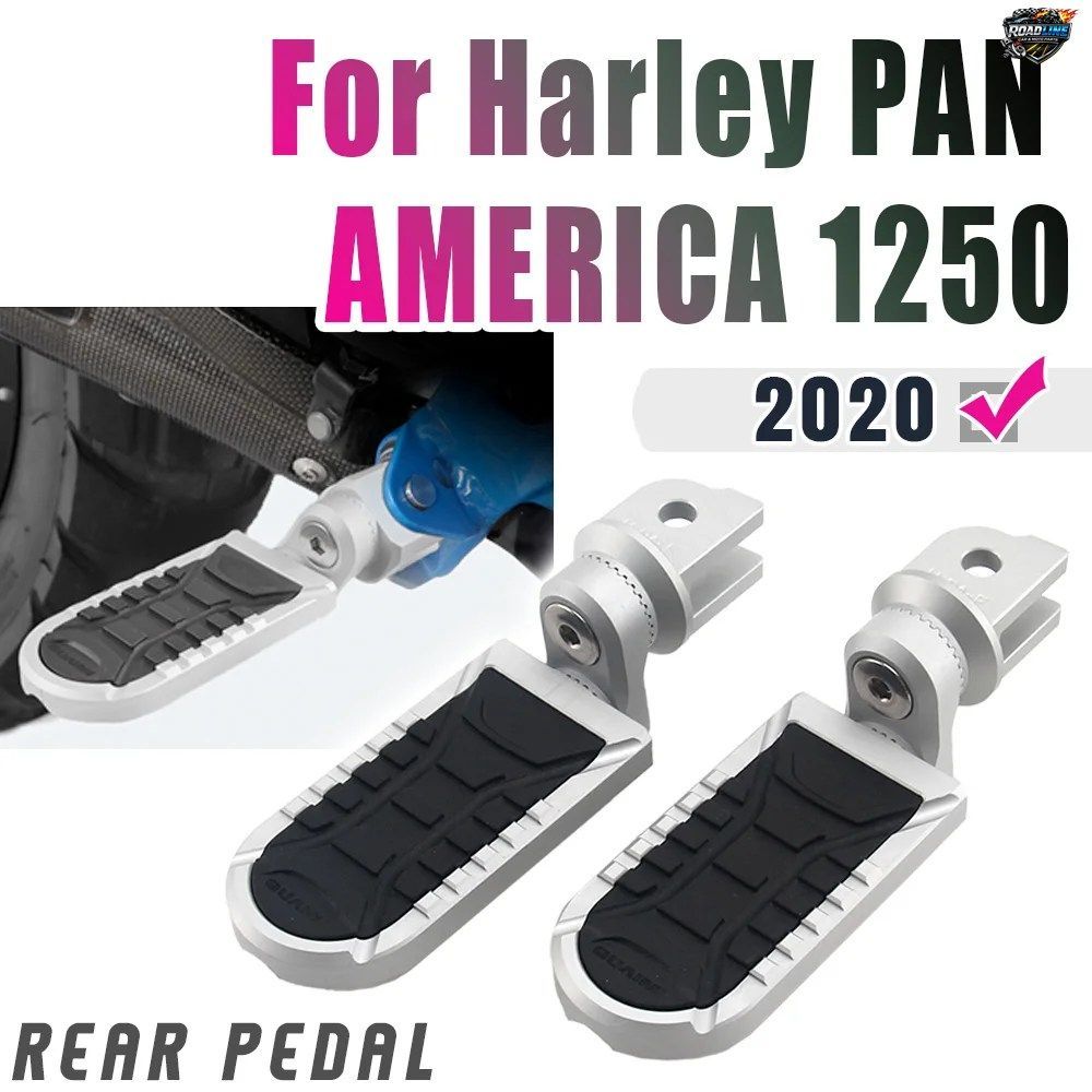 ハーレー パンアメリカ 1250 スペシャル 1250 S PA1250 用ドライバーフットボード モーターサイクル フットペグ ペダルレスト 調節可能なフ