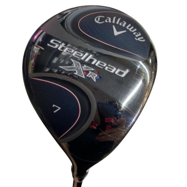 【中古】 キャロウェイ STEELHEAD XR 7W フェアウェイウッド FW Speeder EVOLUTION for XR (フレックスSR) メンズ 男性用 右利き 右用 Cランク ゴルフクラブ