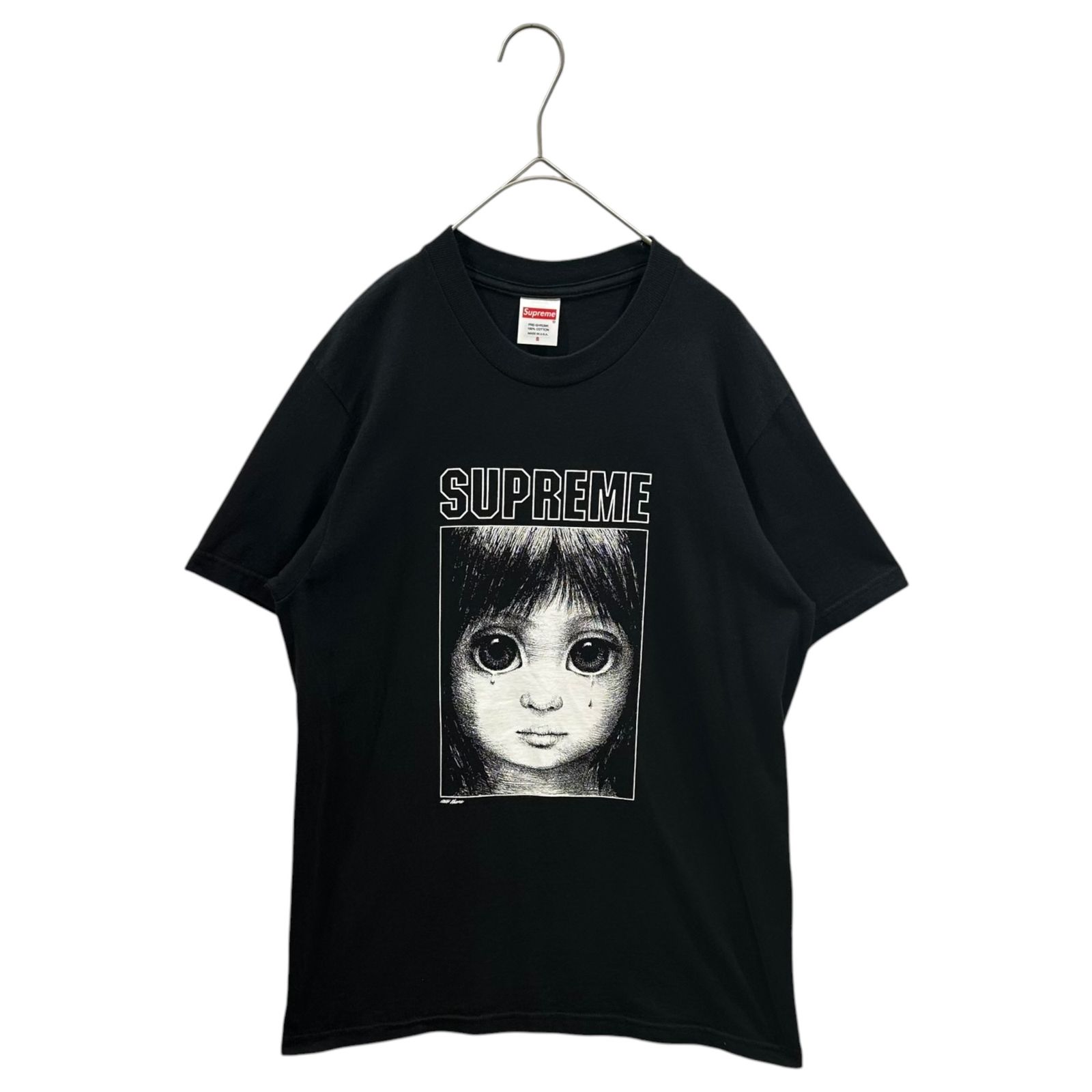 SUPREME(シュプリーム) 2024SS Margaret Keane Teardrop Tee マーガレット キーン ティアードロップ Tシャツ S ブラック 半袖