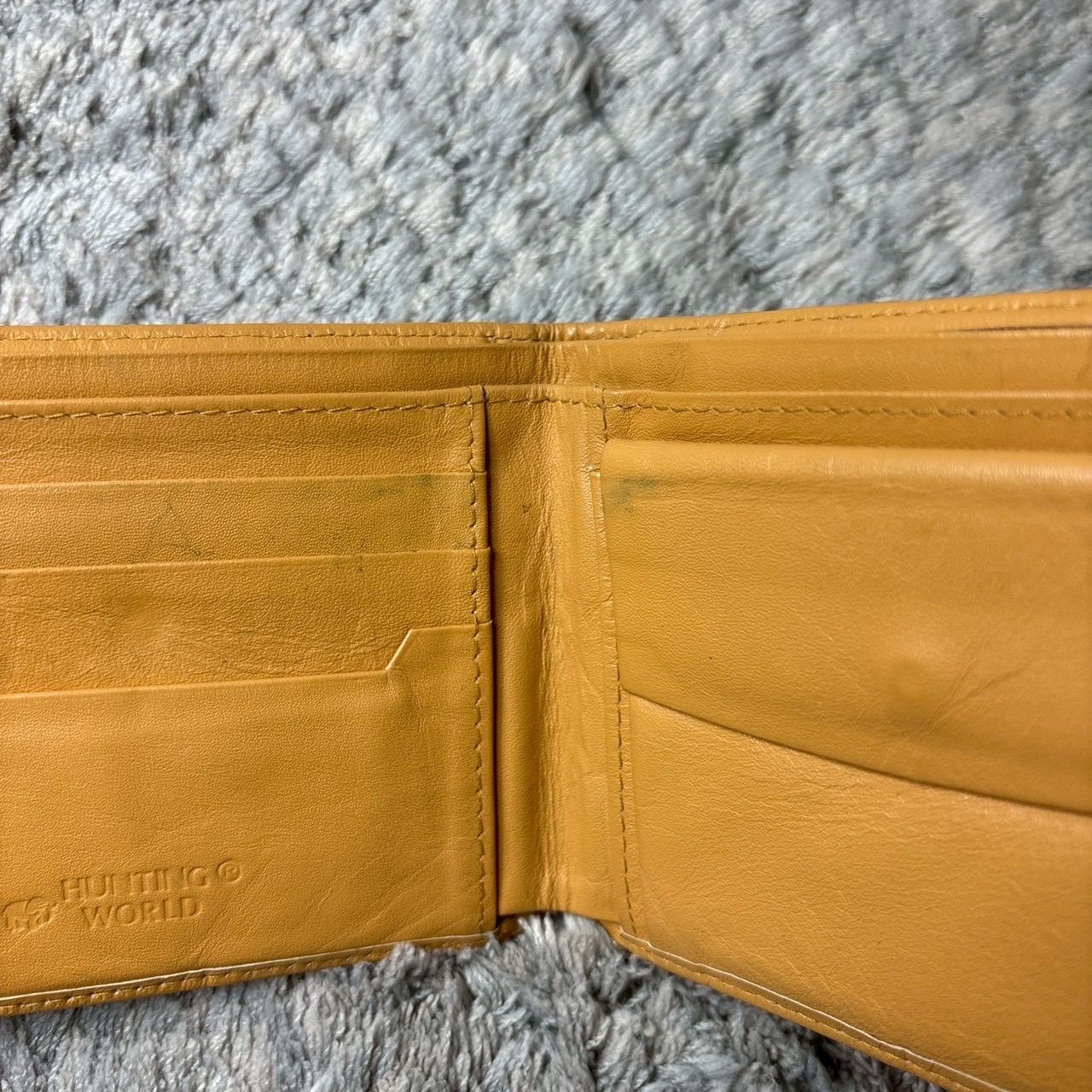 HUNTING WORLD ハンティングワールド 二つ折り財布 バチュークロス