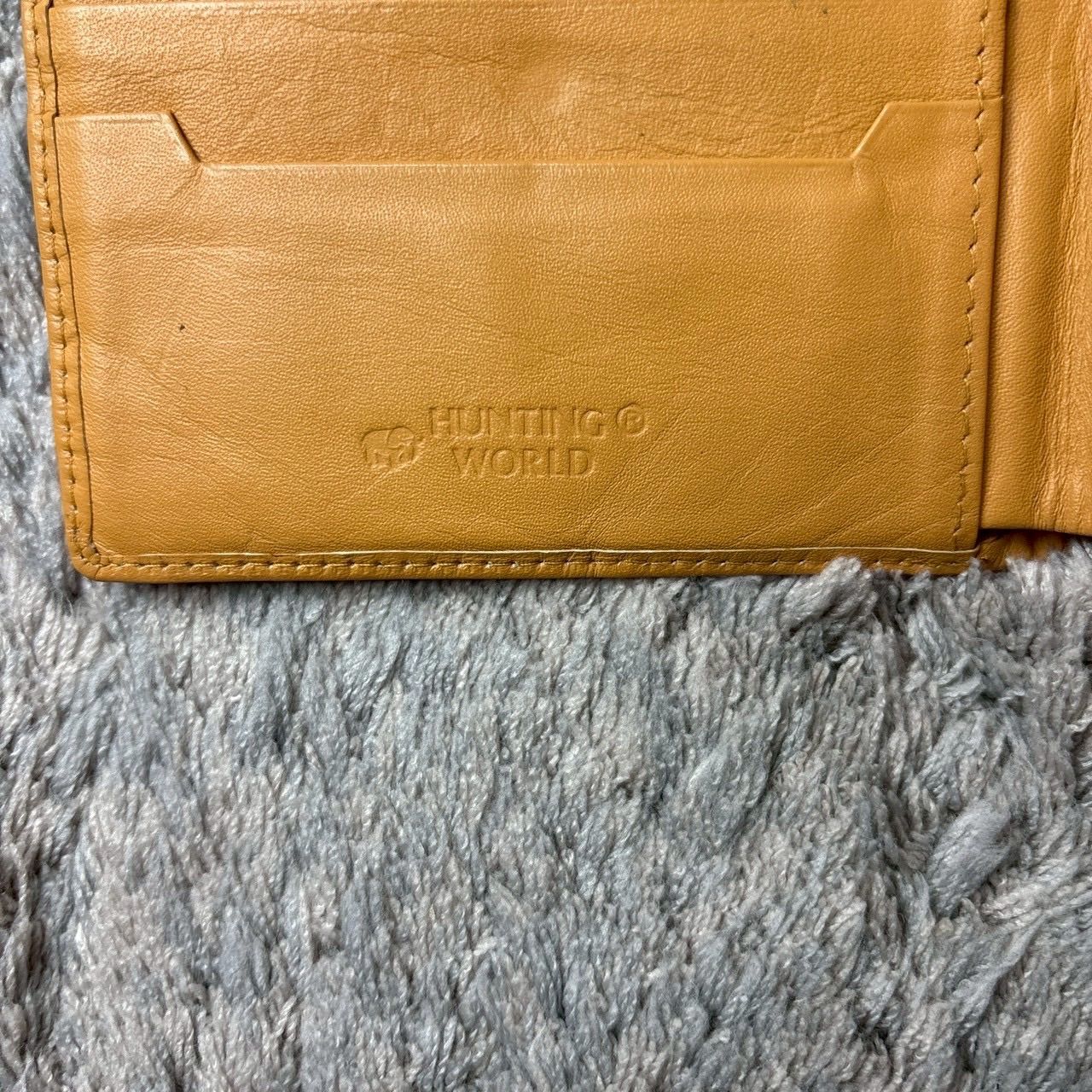 HUNTING WORLD ハンティングワールド 二つ折り財布 バチュークロス