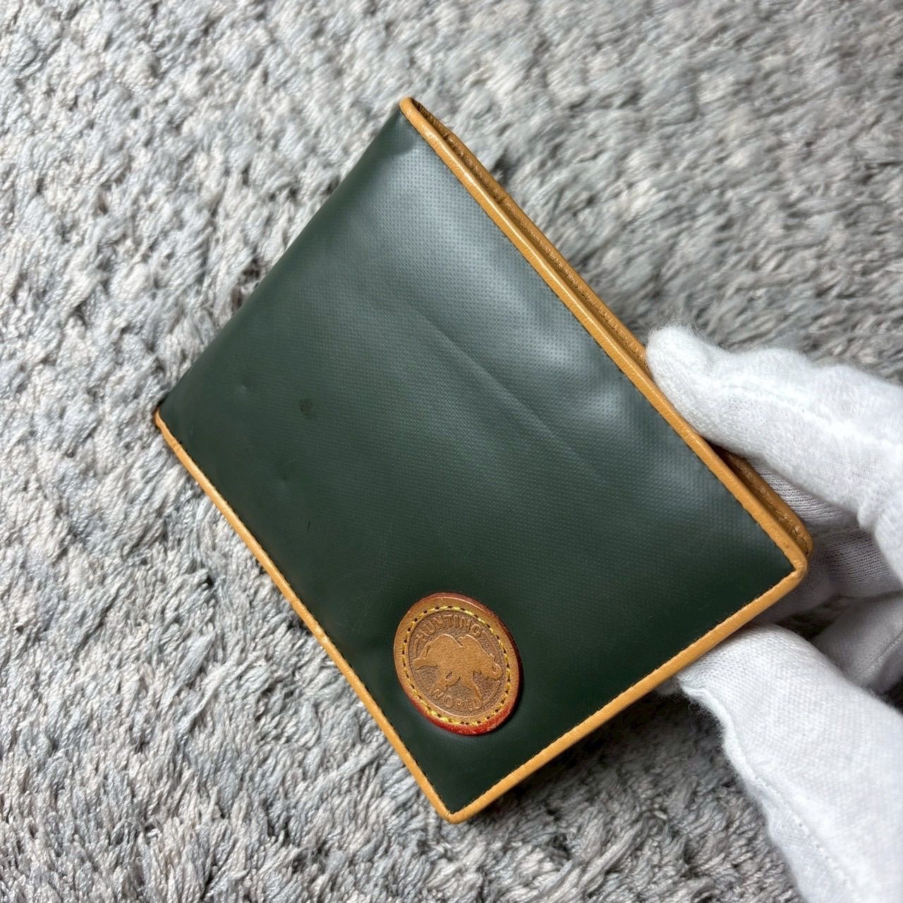 HUNTING WORLD ハンティングワールド 二つ折り財布 バチュークロス