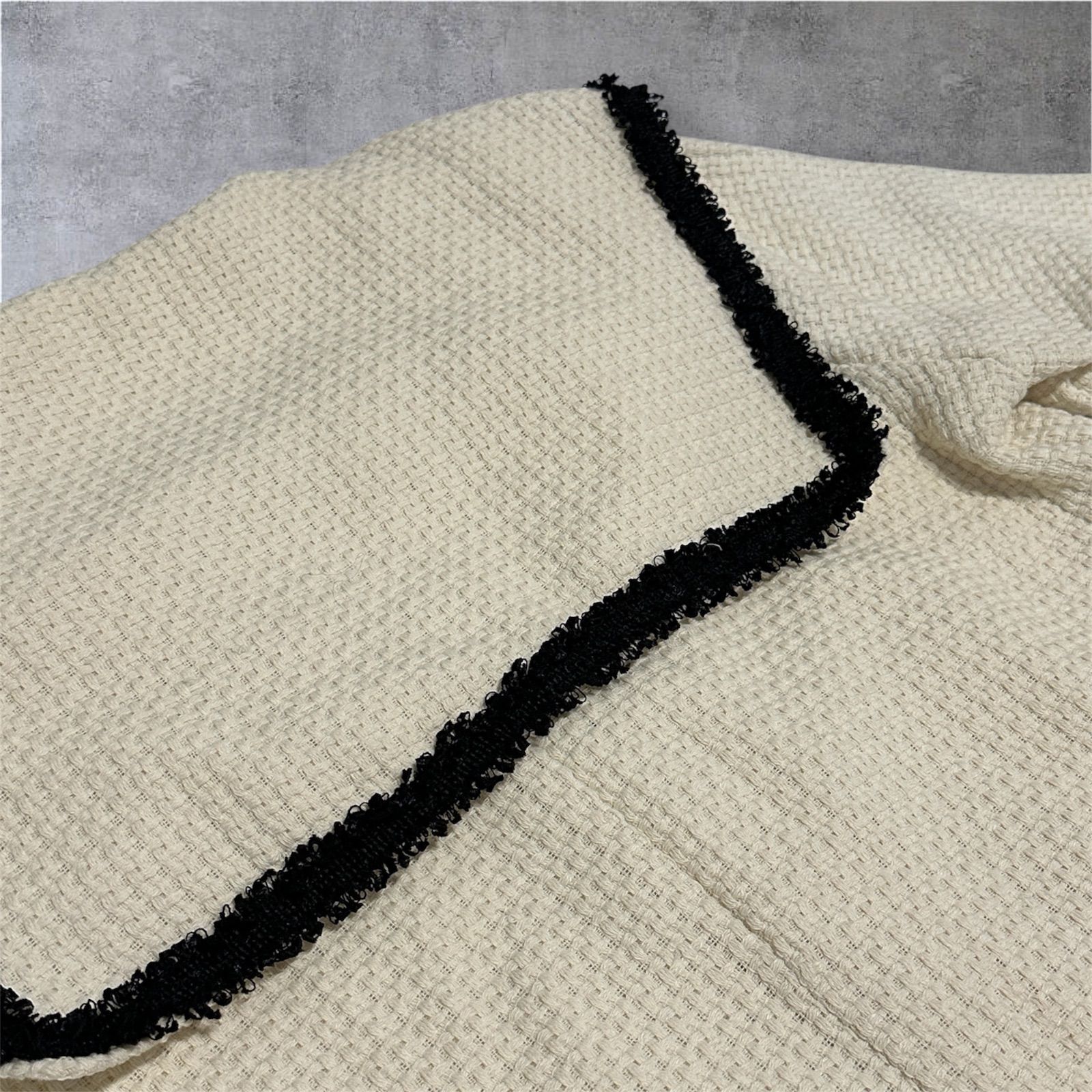 新品タグ付き】AMAIL TOKYO Tweed big collar コート ツイード