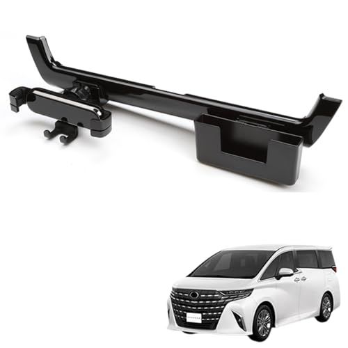 新型 アルファード ヴェルファイア 40系に対応 専用スマホホルダー 増設コンソール収納ボックストレイ 小物入れ カスタムパーツ アクセサリー 室内装グッズ (ベース+スマホスタンド+カードケース)ts