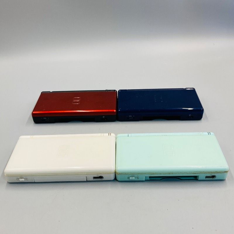 ジャンク】【4台まとめセット】ニンテンドー DS Lite 本体 クリムゾン