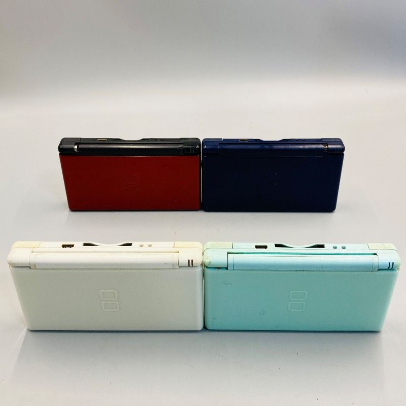 ジャンク】【4台まとめセット】ニンテンドー DS Lite 本体 クリムゾン