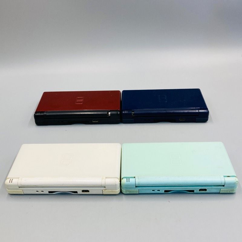 ジャンク】【4台まとめセット】ニンテンドー DS Lite 本体 クリムゾン