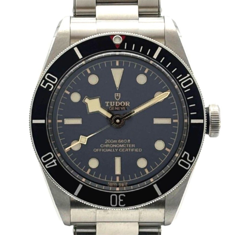 チューダー ヘリテージ ブラックベイ 41mm 79230N ブラック文字盤 2023年保証書 メンズ ステンレス 自動巻き TUDOR 腕時計