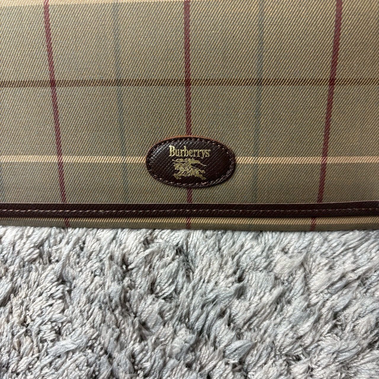 Burberrys バーバリー 長財布 二つ折り ノバチェック キャンバス