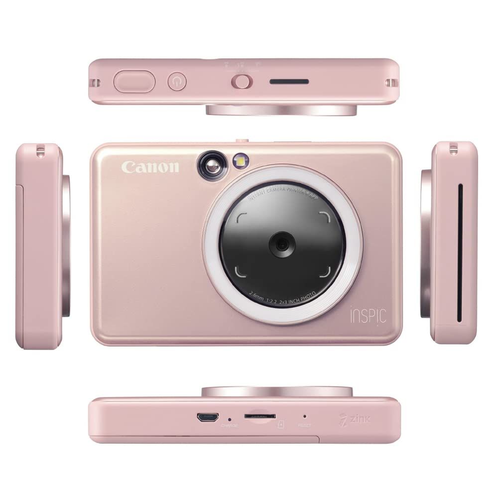 キヤノン Canon インスタントカメラプリンター iNSPiC ZV-223-PK 写真用 ピンク 小 [単品]