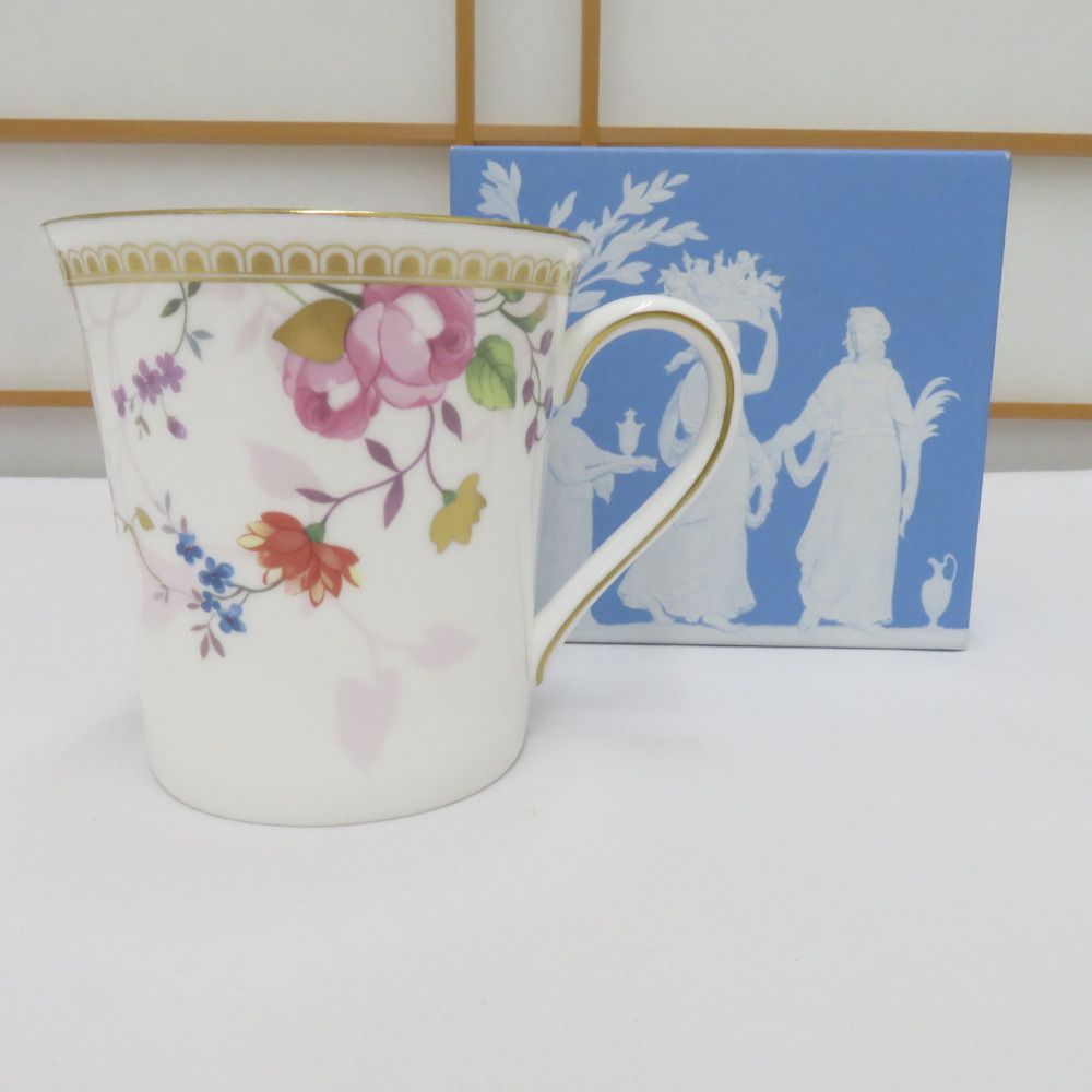 廃盤 未使用  ローズゴールド マグカップ ウェッジウッド 食器 WEDGWOOD ウエッジウッド マグカップ 食器 ROSE GOLD ローズドールド