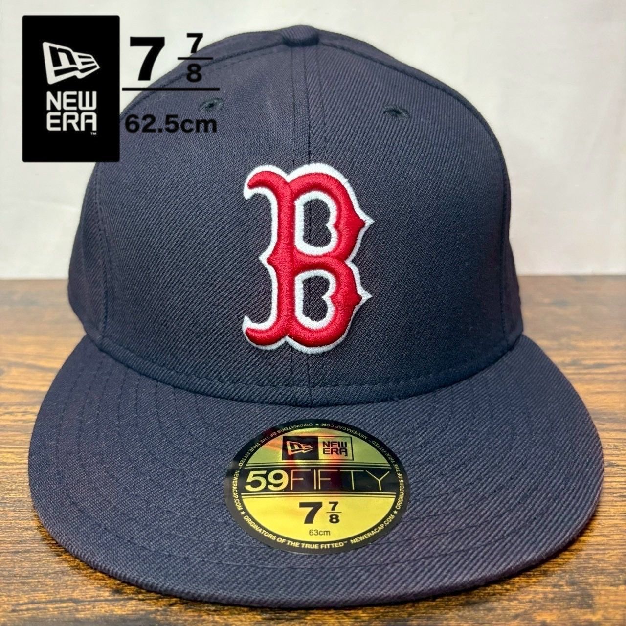 D57 ニューエラ 59 レッドソックス MLB usa製 ヴィンテージ1580