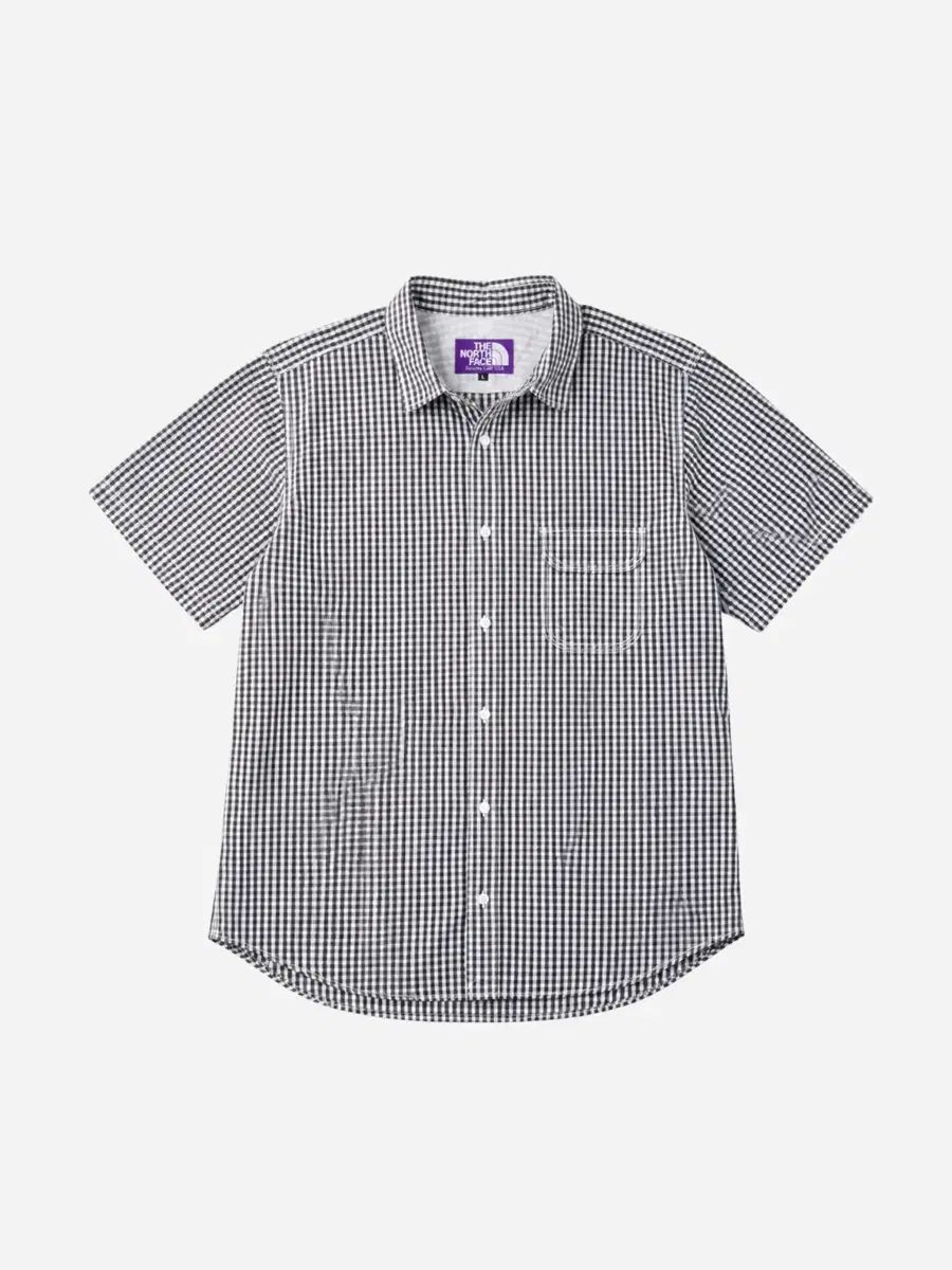 The North Face パープルラベル ギンガム s/s クロップド シャツ